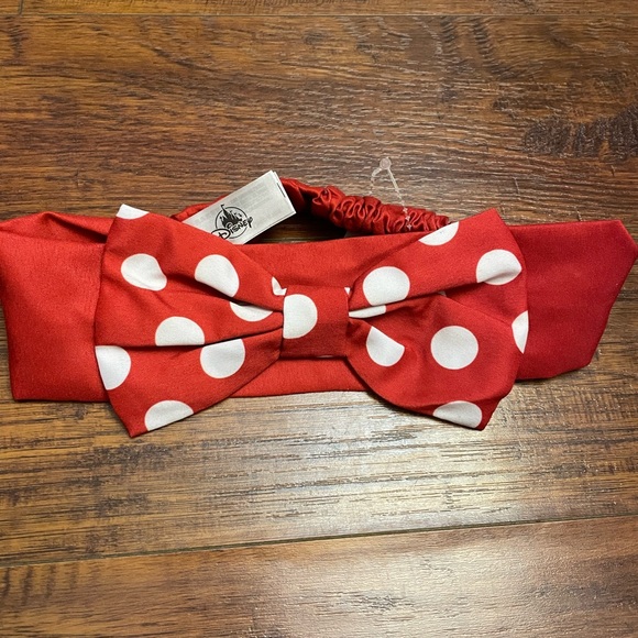 Disney parks, Minnie mouse elastic headband bow - Picture 2 of 3